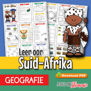 Leer oor Suid-Afrika / Geografie