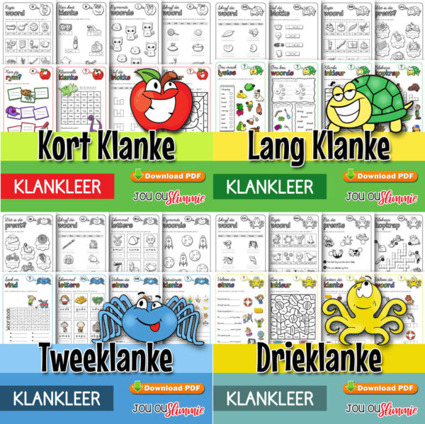 Klankeboeke-Reeks (4-in-1)