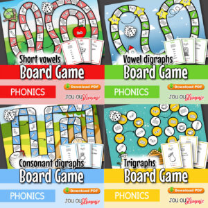 Bundle Board Games Phonics