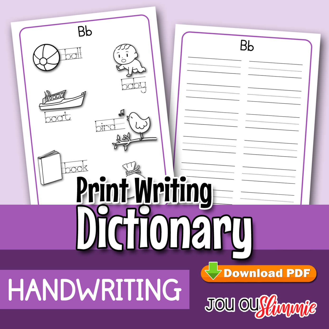 Print Writing Dictionary Jou Ou Slimmie