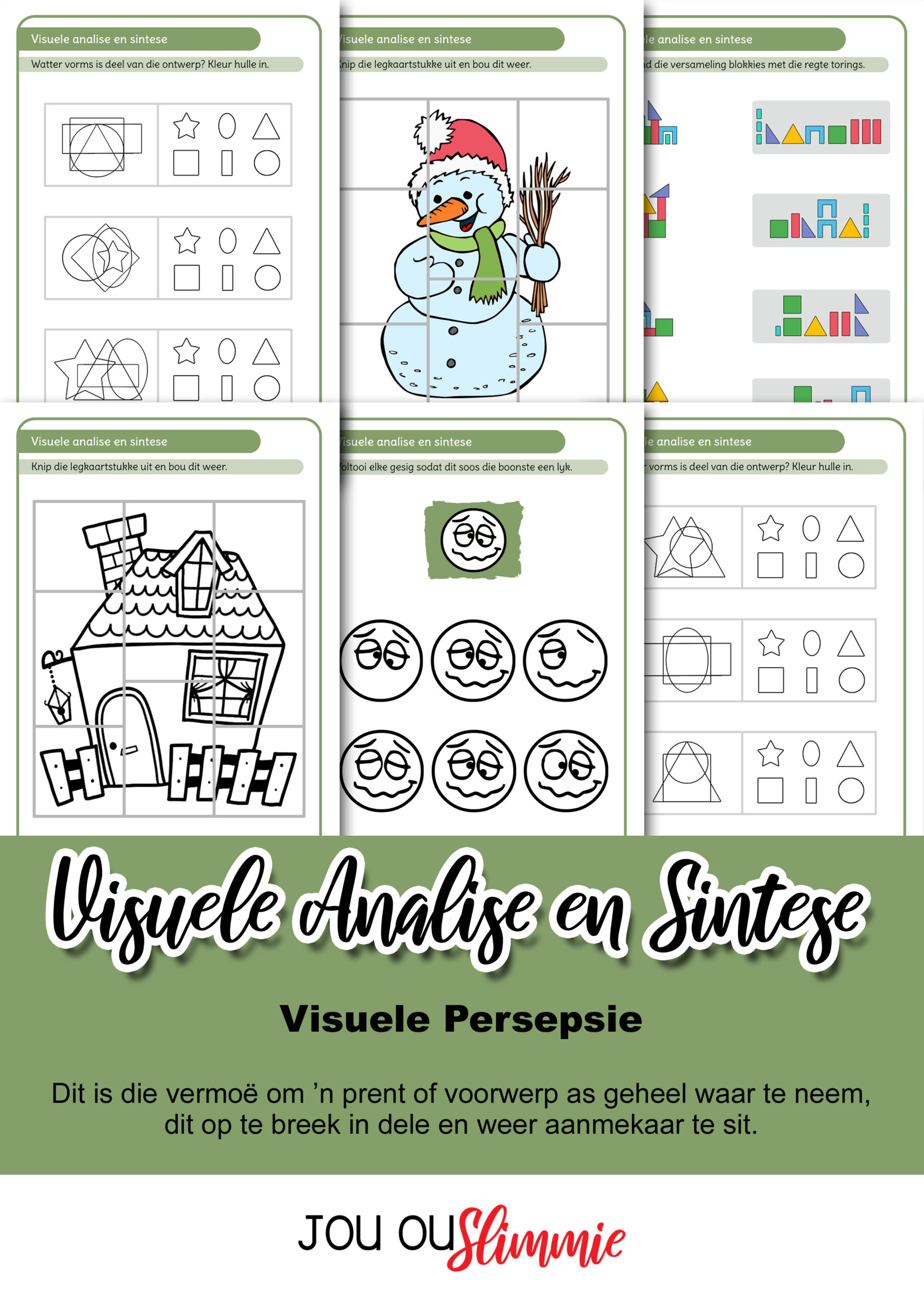 Visuele Persepsie | GROOT pakket - Jou Ou Slimmie