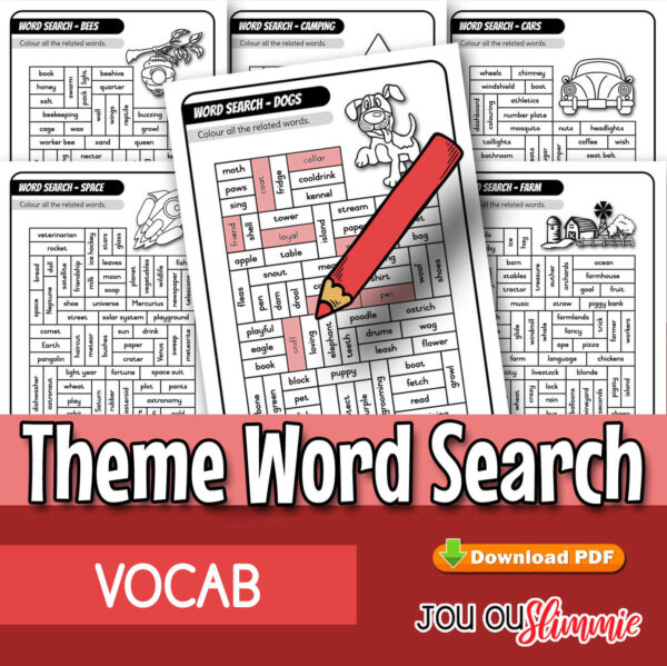 Theme Word Search