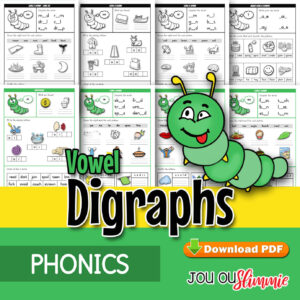 Vowel Digraphs Worksheets