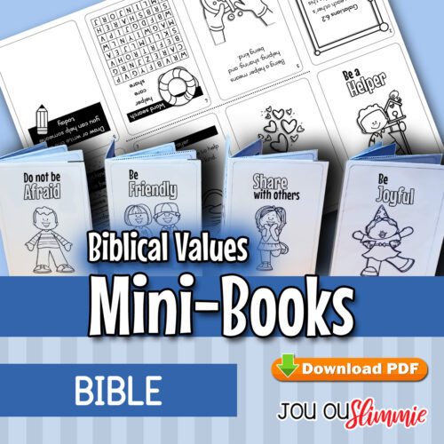 Mini-Books: Biblical Values