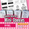 Mini-Boekies oor Bybelse waardes