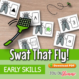 A game for young children to learn letters, numbers, shapes, and colours. (Downloadable PDF)