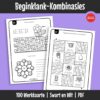 Oefen konsonant-kombinasies een-vir-een om lees- en klankvaardighede te versterk.
