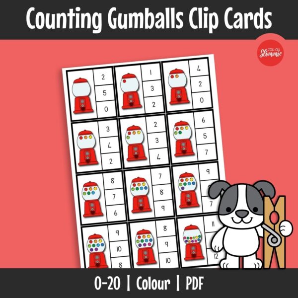 A fun hands-on counting activity for beginners that strengthens number recognition and counting skills.
