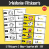 Drieklank-flitskaarte help kinders om vroeë leesvaardighede en woordherkenning stap vir stap te versterk.