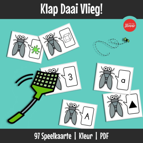 ’n Aktiewe speletjie wat jong kinders help om letters, getalle, kleure en vorms te herken. Leerders leer deur te luister en die korrekte kaart vinnig te “klap” in ’n speelse reaksie-aktiwiteit.