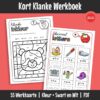 ’n Prettige werkboek om woorde met kort klanke te oefen. Leerders bou lees- en klankvaardighede deur eenvoudige stap-vir-stap oefeninge.