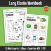 ’n Prettige werkboek om woorde met lang klanke te oefen. Leerders bou lees- en klankvaardighede deur eenvoudige stap-vir-stap oefeninge.