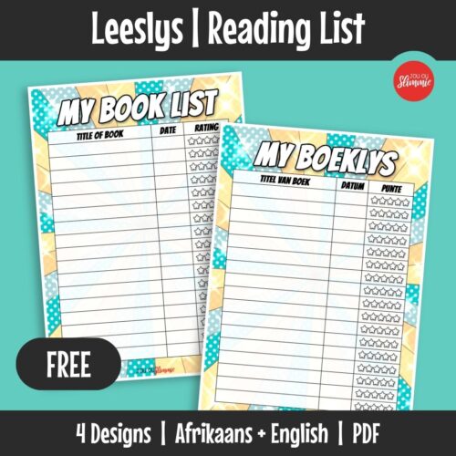 Reading lists to help learners keep track of books they have read. Ideal for young bookworms who want to record their reading without writing detailed book reviews.