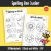 A fun set of spelling and word games designed to support early spelling skills in the foundation phase. Activities are grouped into different difficulty levels for easy progression.
